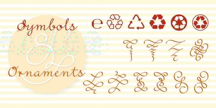 Rufus Script Font Poster 5