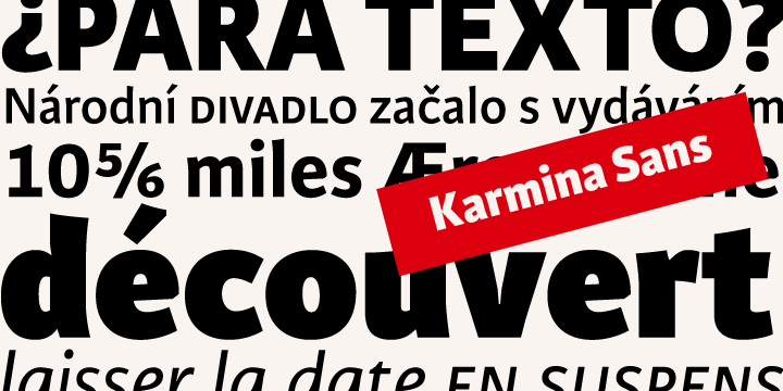 Karmina Sans