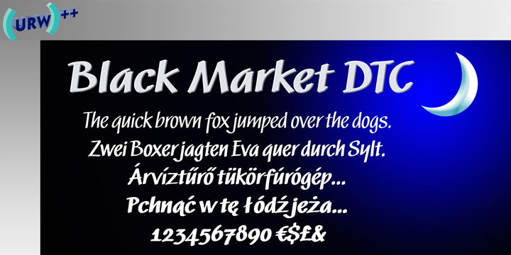 Market Font Poster 1