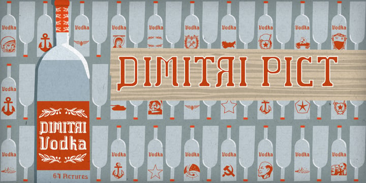 Dimitri Font Poster 3