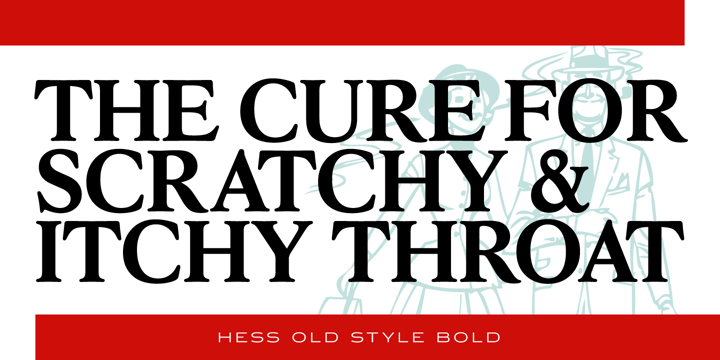 Hess Old Style Font Poster 2