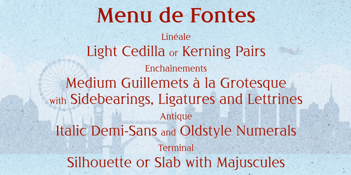 Londinia Font Poster 4