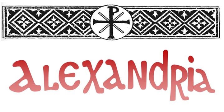 Alexandria Font Poster 1