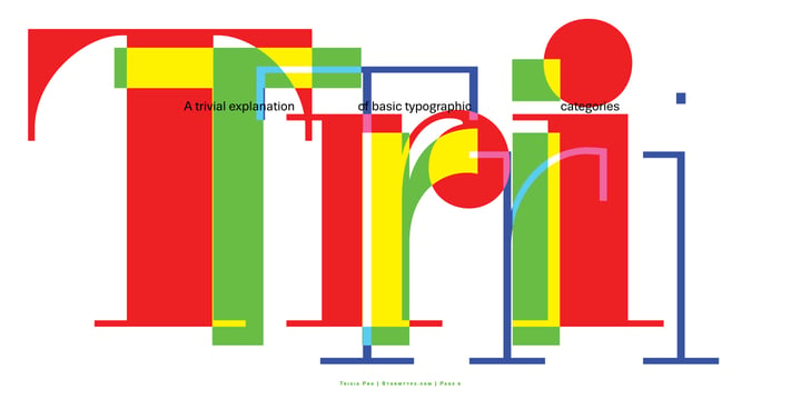 Trivia Serif Font Poster 6