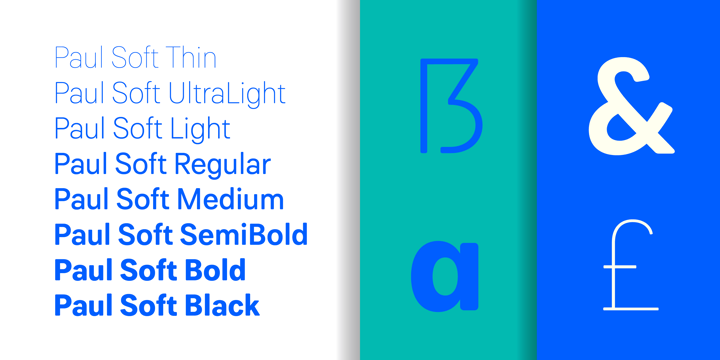 Paul Grotesk Soft Font Poster 6