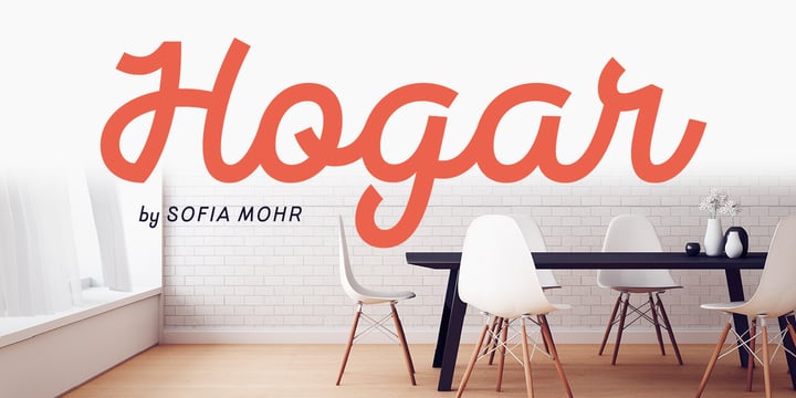 Hogar Font Poster 1