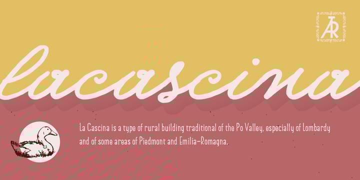 Gianduja Font Poster 19