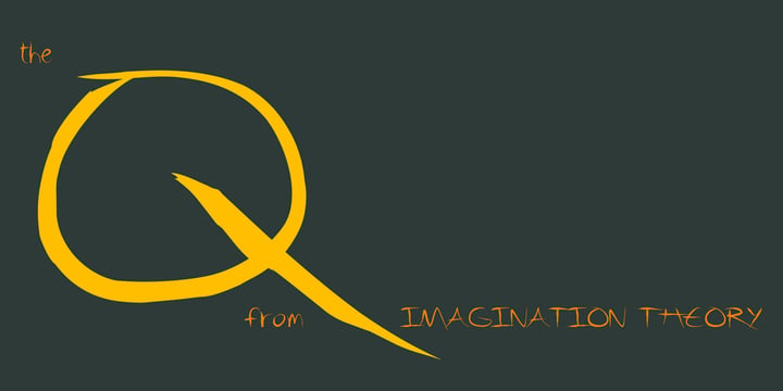 Imagination Theory Font Poster 3