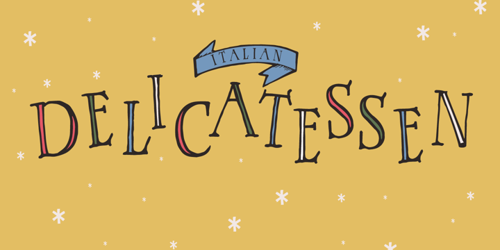 Gianduja Font Poster 9
