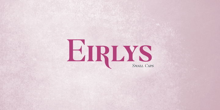 Eirlys Font Poster 2