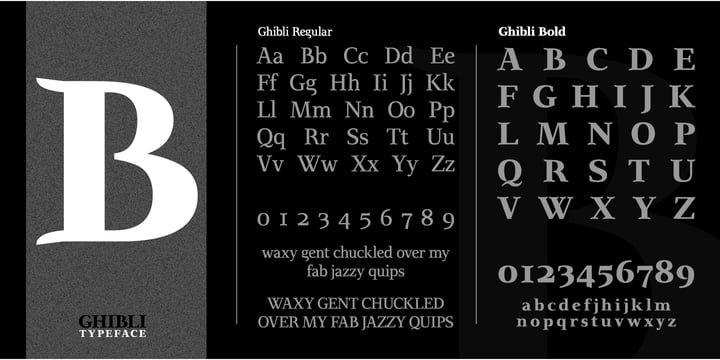 Ghibli Font | Webfont & Desktop | MyFonts