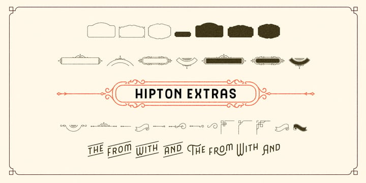 The Hipton Font Poster 6