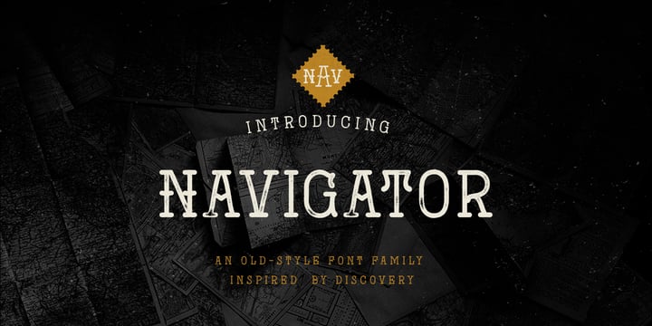 Navigator Font Poster 1