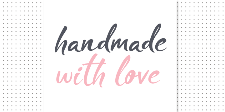 Blooms Font Poster 13