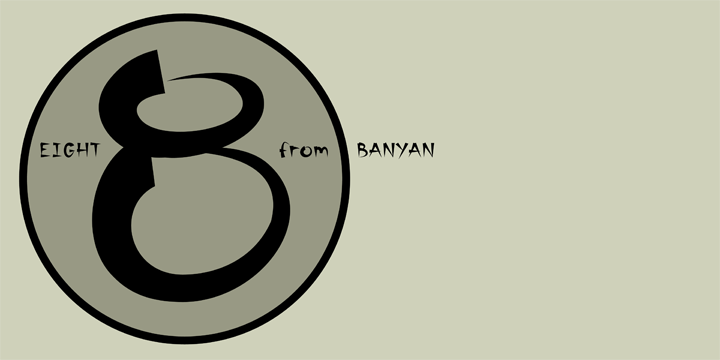 Banyan Font Poster 1