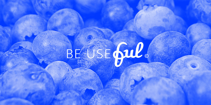 Ful • Fruitful & Universal Labels Font Poster 10