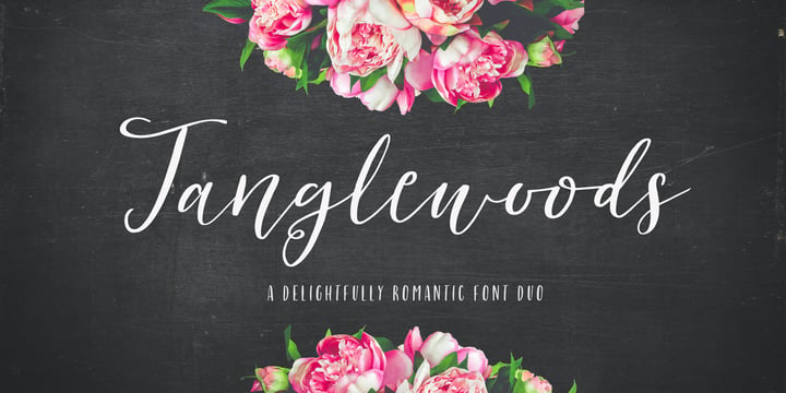 Tanglewoods Font Poster 1