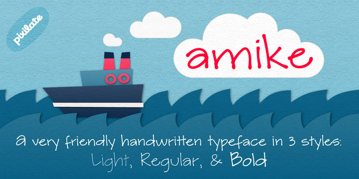 Amike Font Poster 1