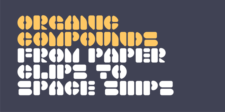 One Ton Font Poster 5