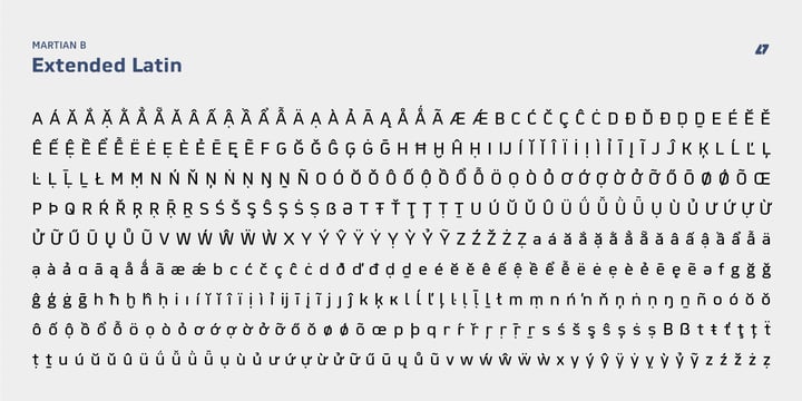 Martian B Font | Webfont & Desktop | MyFonts