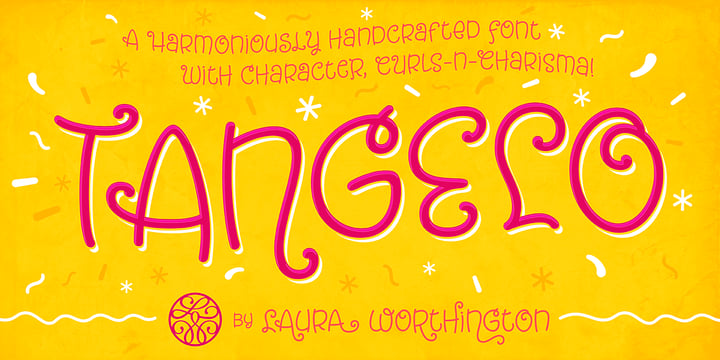 Tangelo Font Poster 1