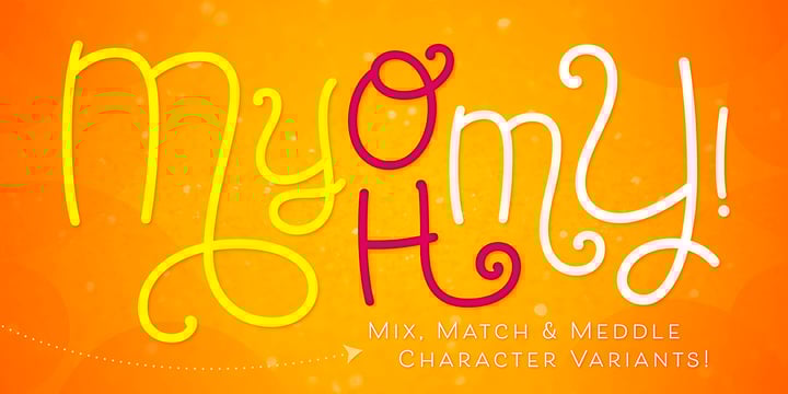 Tangelo Font Poster 7