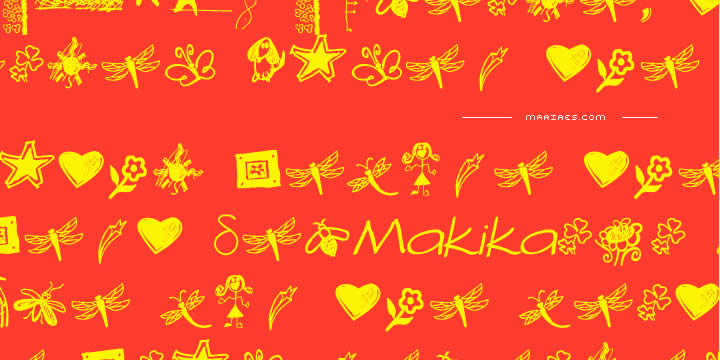 Makika Font Poster 3