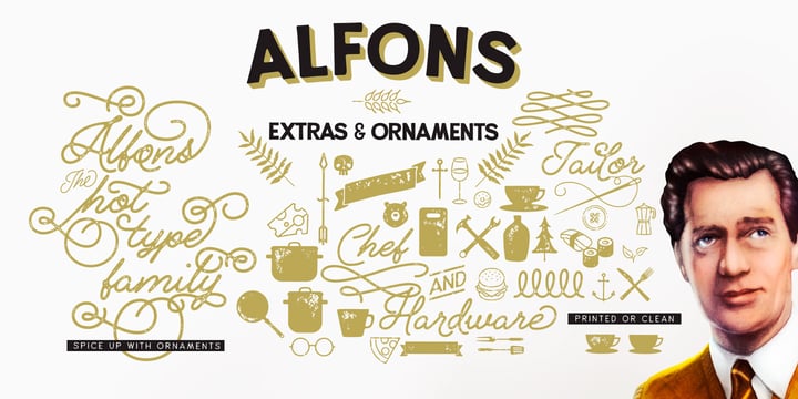 Alfons Font Poster 9