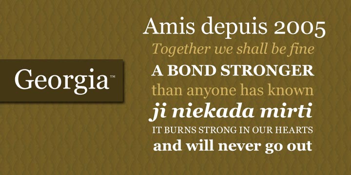 Georgia®