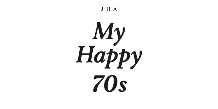 JHA My Happy 70s Font Poster 1