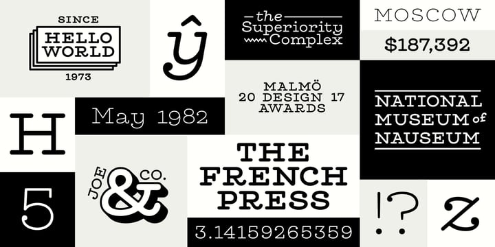 Hellenic Typewriter Font Poster 17