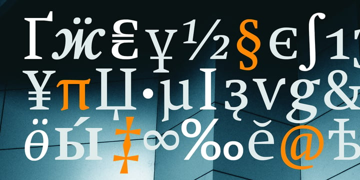 Swift 2.0 Cyrillic Font Poster 2