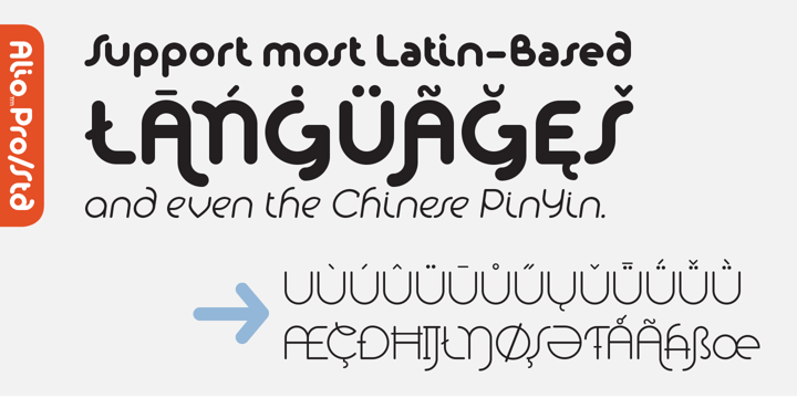 Alio Font Poster 13