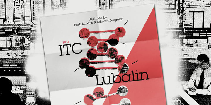 ITC Lubalin Graph Font Poster 5