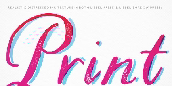 Liesel Font Poster 6