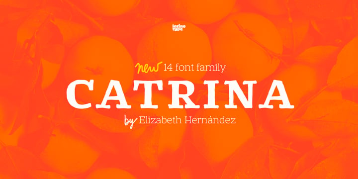 Catrina Font Poster 1