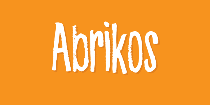 Abrikos Font Poster 1