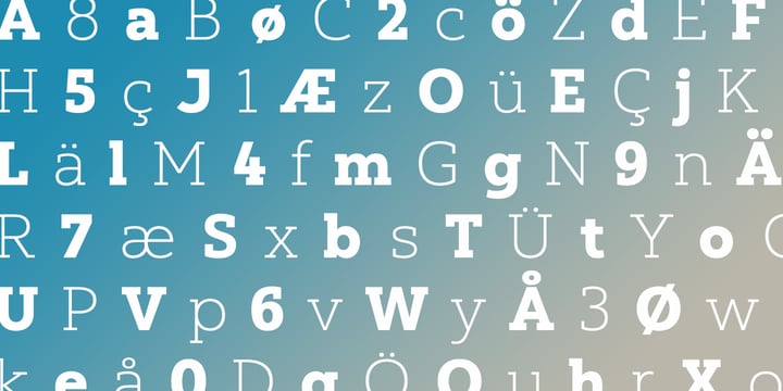 Yorkten Slab Font Webfont Desktop Myfonts