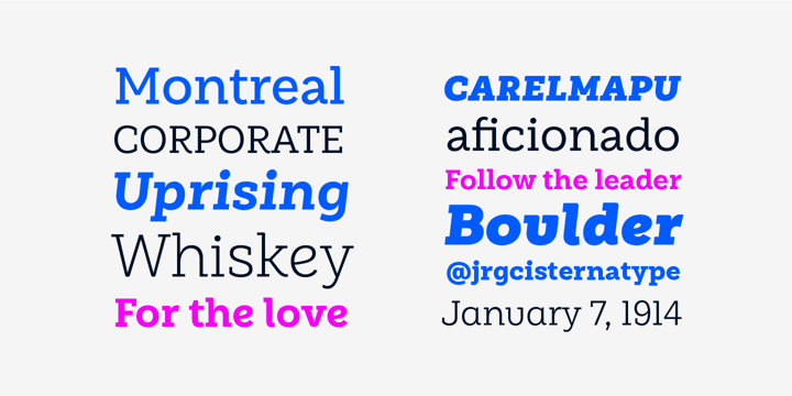 Weekly Font Poster 8