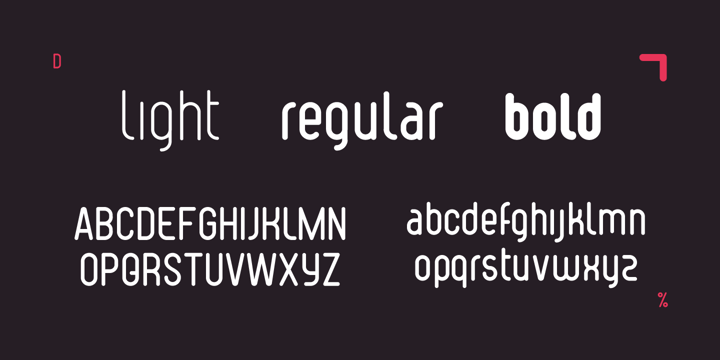 The Rounded Font Font Poster 4