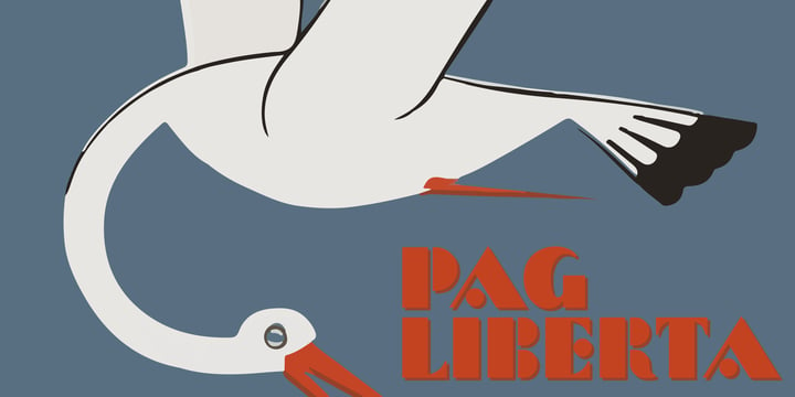 PAG Liberta Font Poster 1