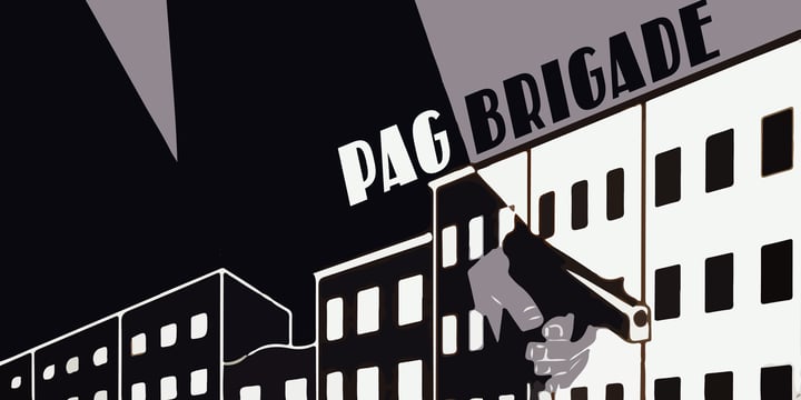 PAG Brigade Font Poster 1