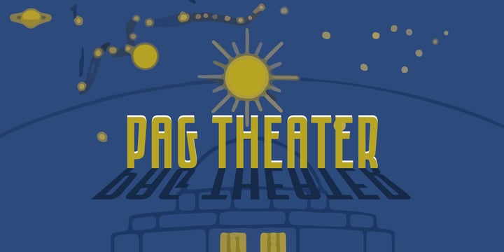 PAG Theater Font Poster 1