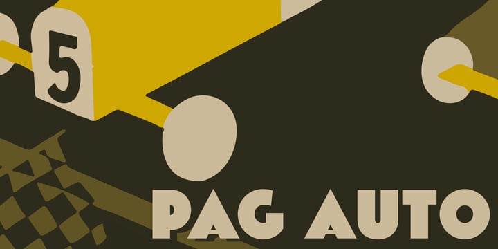 PAG Auto Font Poster 1