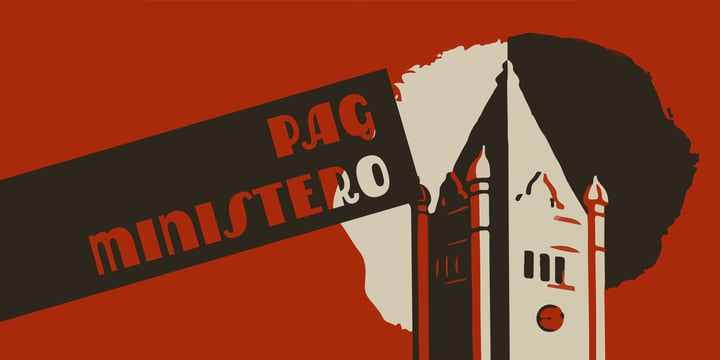 PAG Ministero Font Poster 1