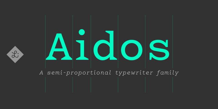 Aidos Font Poster 1