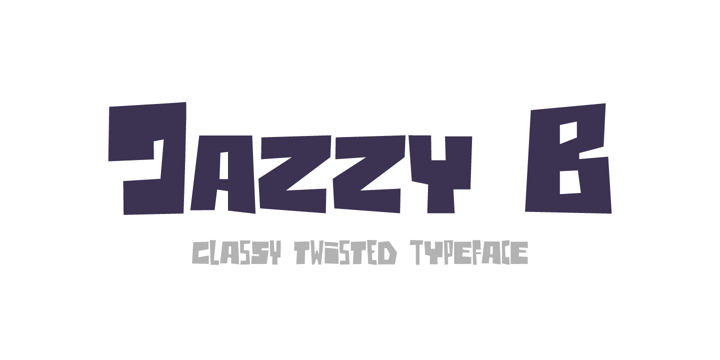 Jazzy B Font Poster 1