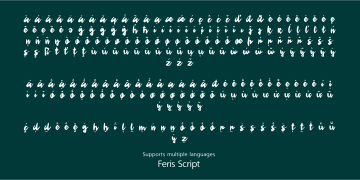 Feris Script Font Webfont Desktop Myfonts