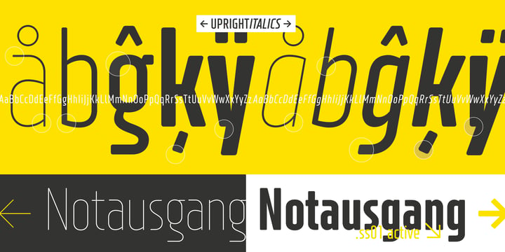 XXII Neue Norm Rounded Font Poster 7