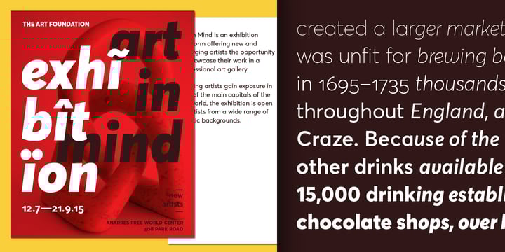 Averta Font Poster 10